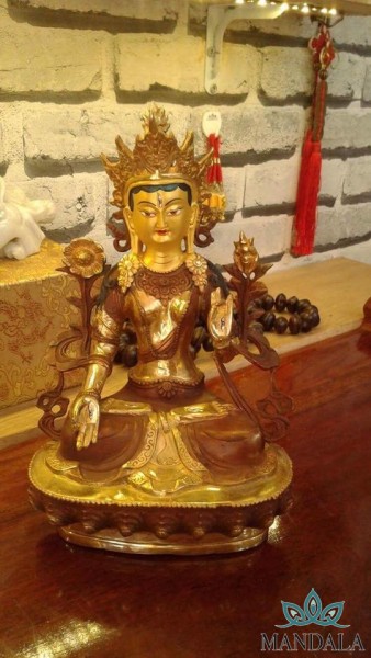 Tôn tượng Tara Bạch Độ Mẫu ( nepal) 33cm
