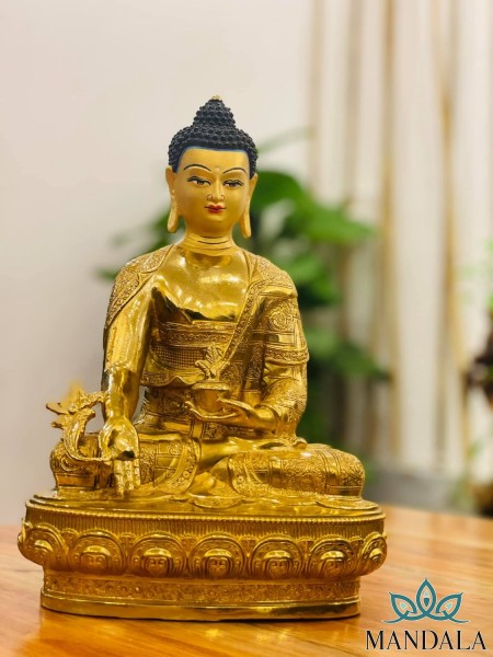 Tôn tượng dược sư 33cm Tây Tạng